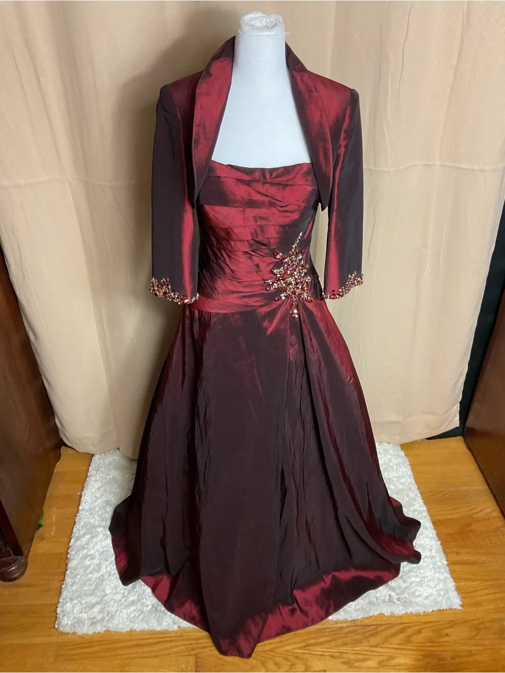 bolero prom dress Cinderella Divine CD357